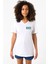 Squid Game Player 456 Beyaz Kadın V Yaka Tshirt 1