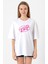 Babymonster Drip Beyaz Kadın Oversize Tshirt 1
