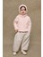 Örme Çocuk Balaclava Bere Pembe 4