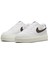 Court Vision Alta Leather White Sneaker Hakiki Deri Kadın Günlük Spor Ayakkabı Beyaz 3