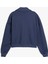 Üç Iplik Uzun Kollu Dik Yaka Yarım Fermuarlı Sweatshirt 4