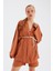 Kuşak Detaylı Salaş Kimono - TABA 4