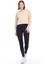 Kadın %100 Pamuk Bej Ultra Kalite Diagonel Şardonsuz 3 Iplik Bisiklet Yaka Basic Sweatshirt 4