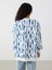 Lcw Modest Bisiklet Yaka Desenli Kadın Sweatshirt Tunik 4