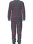 Çocuk Plaid Kırmızı Pijama Takımı 4