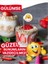 Oval Bayrak Içi Gülümse Yazısı Ile Emoji Baskılı Bayrak Kürdan 5