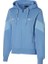 Athletics Mizuno Sweat Jacket Kadın Kapüşonlu Sweatshirt Mavi 1