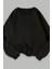 Kadın Siyah Bej Kahverengi 3 Iplik Düz Bisiklet Yaka 3lü Sweatshirt Set 3
