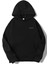 Unisex Siyah Oversize Delicacy Kapüşonlu Sweatshirt Hoodie 2
