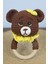 Aleylife Amigurumi Tombik Yanak Ayıcık Çıngırak Diş Kaşıyıcı 2