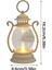 Dekoratif Mum Alev Efektli LED Fener Askı Aparatlı Pilli Mum LED Lamba 16 cm 2