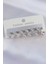 Pirinç Gümüş Renk Minimal Tırtıklı Küpe Seti - TJ-BKP8991 3
