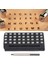 Queen Leather 36 Harf ve Sayı Damga Seti, Metal ve Ahşap Damgalama Zımbaları Için Metal Damgalama Aletleri 6mm 1