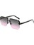 Erkekler Için Yeni Degrade Güneş Gözlüğü Moda Metal Büyük Çerçeve Güneş Gözlüğü Marka Tasarım Lüks Lunette De Soleil Homme UV400 Gözlük (Yurt Dışından) 2