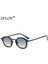 Yeni Moda Küçük Kare Güneş Gözlüğü Erkekler Kadınlar Retro Punk Shades Erkek Kadın Vintage Moda Sürüş Gözlükleri UV400 Siyah Leopar (Yurt Dışından) 2