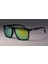 Kulou Retro Kare Güneş Gözlüğü Steampunk Erkek Kadın Marka Tasarımcı Gözlük Kafatası Logosu Tonları Uv Koruma Gafas (Yurt Dışından) 1