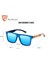 Hu Ahşap Yeni Yüksek Kaliteli Kare Güneş Gözlüğü Erkekler Için Polarize UV400 Moda Sunglass Ayna Spor Güneş Gözlüğü Sürüş Oculos (Yurt Dışından) 4