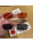Şeker Renk Vintege Metal Kedi Göz Güneş Gözlüğü UV400 Kadın Yaz Sokak Gözlük Kadınlar Için Kore Tarzı Gafas De Sol (Yurt Dışından) 2
