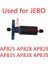 Jebo AP82 83 Rotor Stili 2 Adet Jebo Teneke Kutu Filtre Yedek Parça Su Vanası Giriş Çıkış Vanası, Jebo B Için Uygun (Yurt Dışından) 1