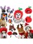 Menekşe Tarzı Noel Şapka Cadılar Bayramı Pet Kostüm Kedi Köpek Yavrusu Kostümleri Için Eşarp Hediye Yeni Yıl Santa Kış Cosplay Cadılar Bayramı Köpek Kedi Kaynağı (Yurt Dışından) 2