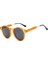 Retro Yuvarlak Güneş Gözlüğü Kadın Erkek Marka Tasarım Şeffaf Kadın Güneş Gözlüğü Erkekler Oculos De Sol Feminino Lunette Soleil UV400 (Yurt Dışından) 1