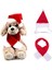 C Stili 2021 Newyear Pet Kedi Köpek Yavrusu Eşarp Şapka Pelerin Kafa Noel Giysileri Kostümler Hediye Noel Noel Baba Kırmızı Pet Kostüm Kış (Yurt Dışından) 3