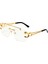 Erkekler Için Vintage Çerçevesiz Güneş Gözlüğü Steampunk Güneş Gözlüğü Retro Kadınlar Punk Moda Gözlük Retro Shades Gafas De Sol Sonnenbrill (Yurt Dışından) 1