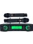 Roof R-203 2 El 2 Kanal Uhf Telsiz Mikrofonu 1