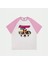 Beyaz Pembe Reglan Powerpuff Girl T-Shirt 1