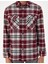 Erkek Bordo Oversize Oduncu Uzun Kollu Gömlek 50292191-VR223 6