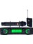 Roof R-203 1 El + 1 Yaka 2 Kanal Uhf Telsiz Mikrofonu 1