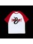 Beyaz Unisex Kırmızı Reglan Instinct Snake T-Shirt 1