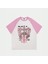 Beyaz Pembe Reglan Nashville T-Shirt 1