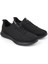 Siyah Fileli Günlük Bağcıklı Çocuk Sneaker Ayakkabı (36-40) 1
