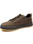 16380 Erkek Duman Hakiki Deri Sneaker Ayakkabı 3K1UA16380 2