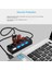 USB 3.0 High Speed 4 Port USB Çoklayıcı Anahtarlı ve Işıklı Hub 50CM Kablo 5