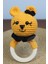 Aleylife Amigurumi Organik Ayıcık Çıngırak Diş Kaşıyıcı 1