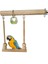 Stil 6 Stili Kuş Salıncağı Oyuncak Ahşap Papağan Oturak Oyun Standı Oyuncaklar Için Çiğneme Boncuklu Kafes Dinlenme Standı Oyuncağı Budgie Kuşlar Çiğneme Oyuncakları (Yurt Dışından) 2