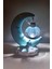 Dekoratif Bebek Çocuk Odası Ay Şekilli LED Gece Lambası Masaüstü LED Işık Masa & Gece Lambası 14 cm 1