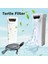 Beyaz Stil Akvaryum Kaplumbağa Su Filtresi Pompa Balık Tankı Düşük Şelale Filtre Oksijen Pompası Kaplumbağa Sürüngen Malzemeleri 3.5W 280LH (Yurt Dışından) 2
