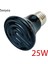 Seramik Ampul 25W Tarzı Kaplumbağa Isıtma Lambası Mini Evcil Isıtma Ampibi Lambası Kertenkele Sabit Sıcaklık Ultraviyole Lamba Sürüngen Kızılötesi Seramik Isıtıcı (Yurt Dışından) 1