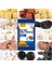 Bakteriyel Halka Stili 250G 12-In-1 Balık Tankı Filtre Malzemesi Seramik Aktif Karbon Biyokimyasal Top Orta Boy Akvaryum Aksesuarı Hediye ile Net Torba 500G (Yurt Dışından) 4