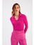Polo Yaka Triko - Fuşya 2