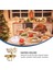 12X Noel Süslemeleri Altın Peçete Halkası Restoran Noel Partisi Için Dayanıklı Narin Geyik Peçete Halkası Tutucu (Yurt Dışından) 4