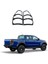 Ford Ranger Uyumlu 2016 2018 Arka Stop Kaplama Abs(Plastik) Siyah 1