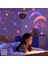 Müzikli Renkli ve Dönen Star Master Ufo Uzay Temalı Projeksiyon Gece Lambası Usbli 2