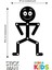 Stick Man Çocuklar Için Eğitici Aktivite Oyuncağı Bionic Man Oyuncağı 4