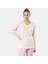 Empirme Patlı Battal Uzun Kollu Pijama Takım 3366/PEMBE 2