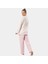 Empirme Patlı Battal Uzun Kollu Pijama Takım 3366/PEMBE 5