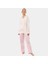 Empirme Düğmeli Battal Uzun Kollu Pijama Takım 3367/PEMBE 2